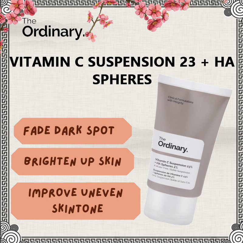 The Ordinary Vitamin C Suspension 23 + HA Spheres 2 30ml Brightening