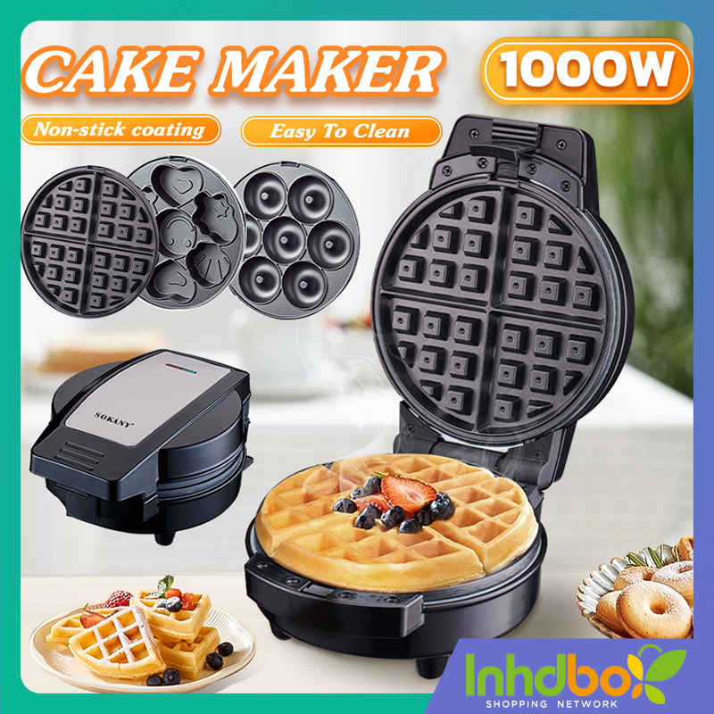 Macchina Per Donut, Muffin E Popcake Melissa - 3 Piastre Intercambiabili - Foto 5