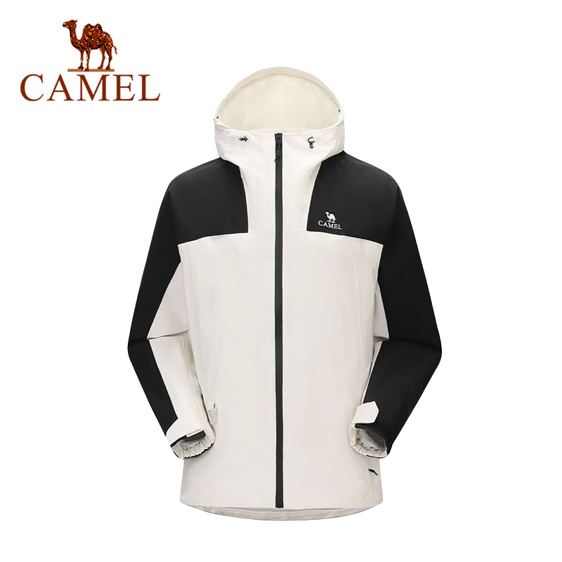 CAMEL Men s Single Punch Camping Windproof And Waterproof Jacket Shopee Philippines