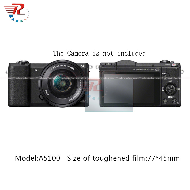Sony A5100 Camera Tempered Glass Screen Protector For Sony A5100
