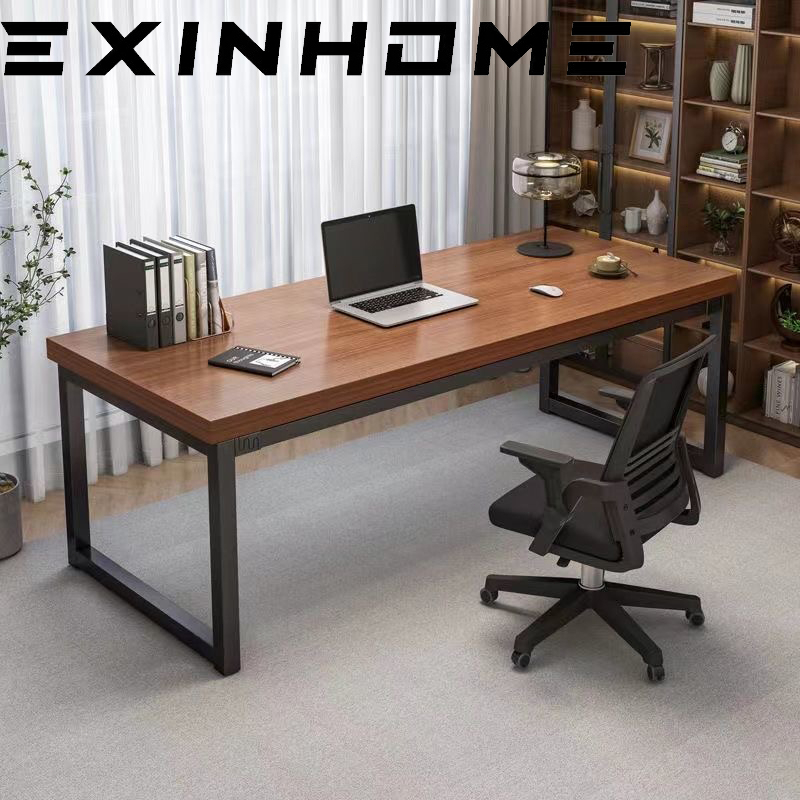 EXINHOME Computer table Upgraded structure is stronger Office Desk Home