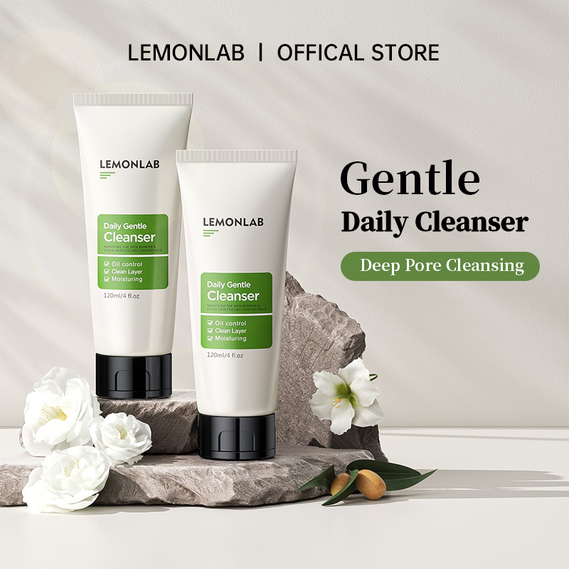 LEMONLAB 1% Salicylic Acid Cleanser for Oily Skin and Acne Facial Wash ...