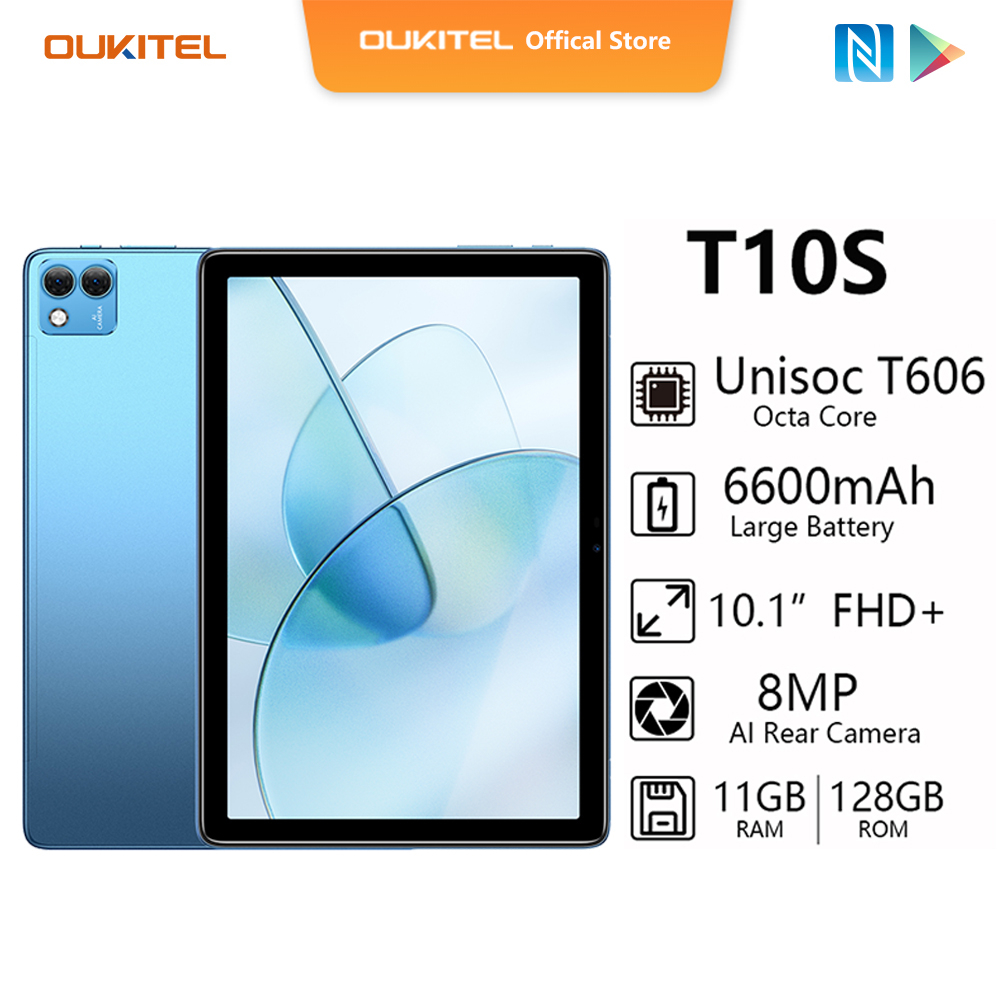 DOOGEE T10S Tablet PC 10.1Inch 11GB RAM+128GB ROM FHD 8.4MM Display ...