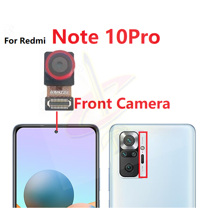 Front camera for Redmi Note 10 Pro Max Back camera | Shopee Philippines