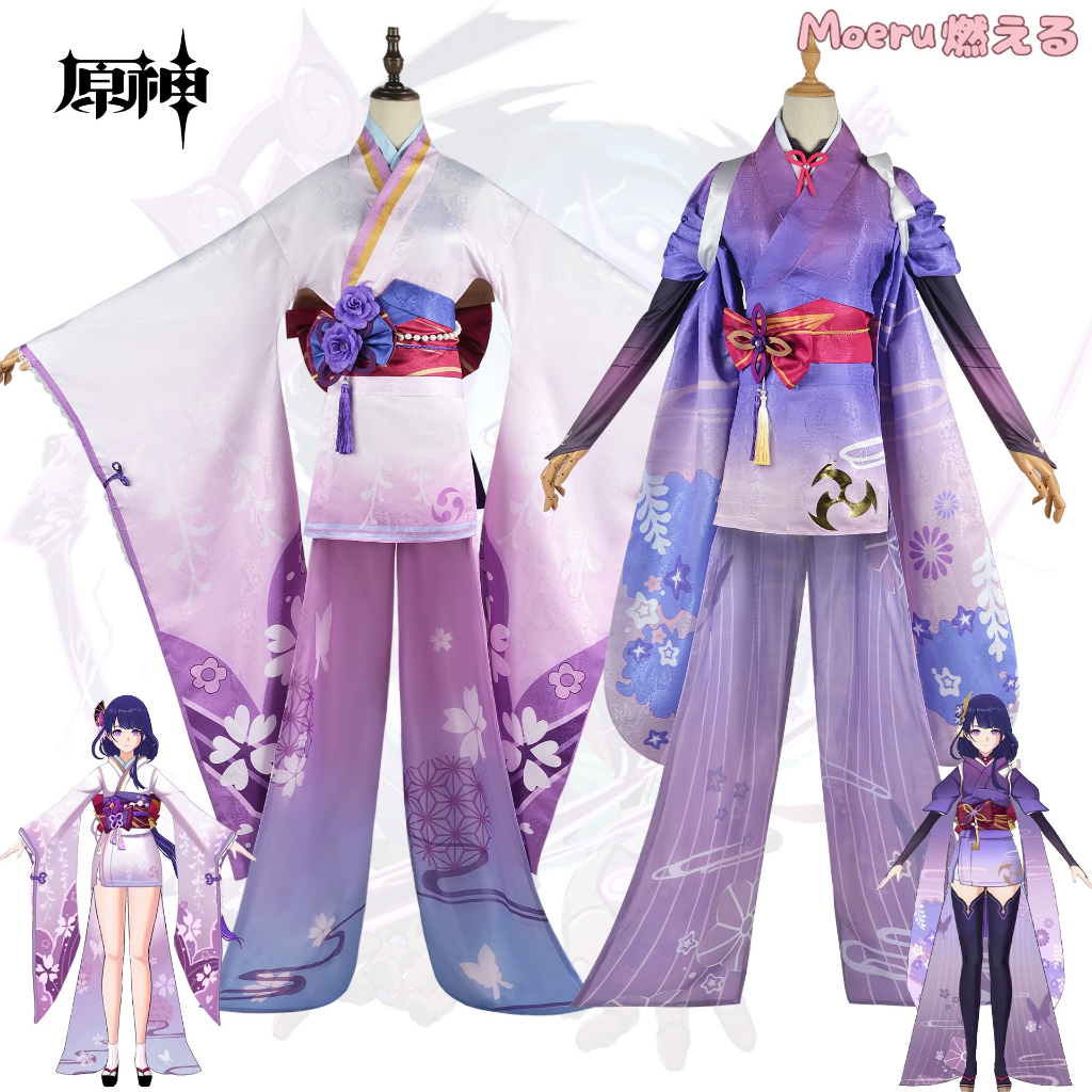 Cod GENSHIN IMPACT RAIDEN SHOGUN EI MAKOTO Suit Thor Bal Shin RAIDEN ...