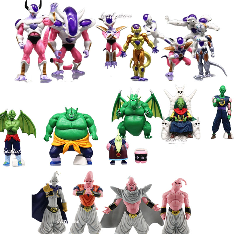 Set 8 Action Figure Majin Bu Dragon Ball Z/GT, 11 Cm, GreatFuns, 2023