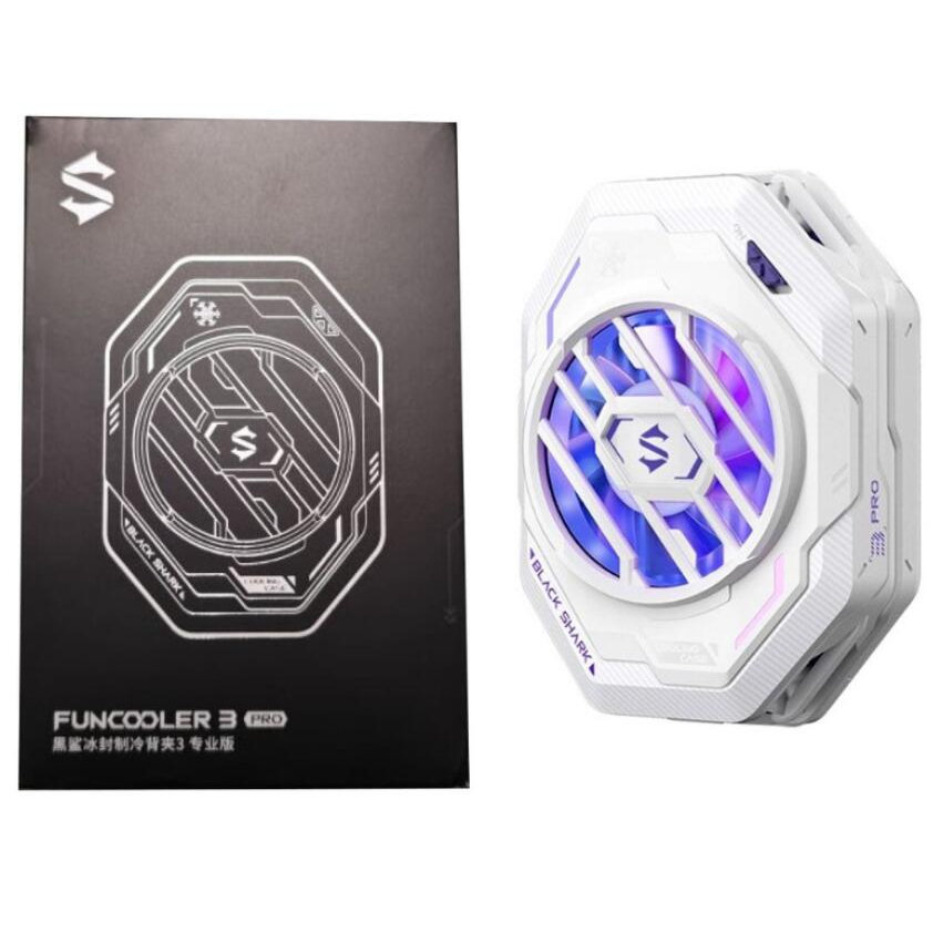 Black Shark FunCooler 3 Pro ( White ) External Cooling Fan for