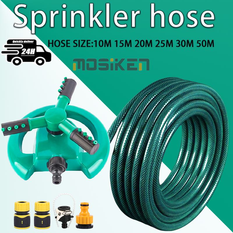 Sprinkler watering plant 360 Degree Automatic Rotating Garden Lawn