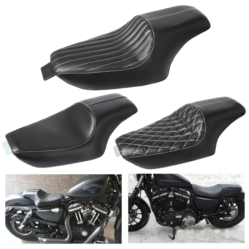 Front Driver & Rear Passenger Two Up Seat For Harley Sportster