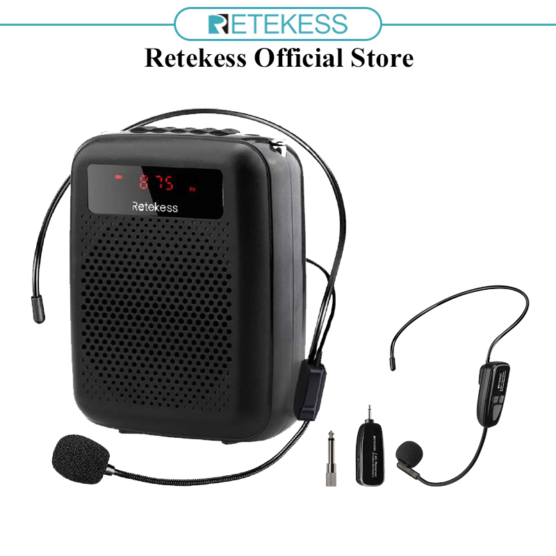 Retekess Pr16R Wireless Microphone Headset with Tt123 164ft | Shopee ...