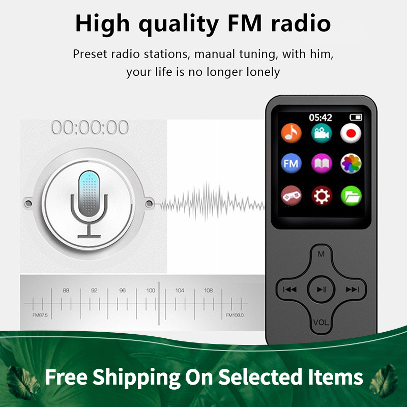 Ready Stock Bluetooth MP3 Player No Builtin Memory Version Mini Clip