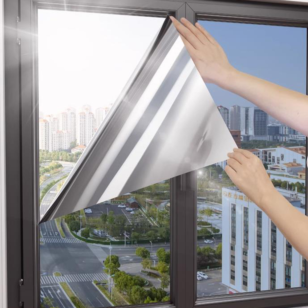 Meters Rollwindow Privacy Film One Way Mirror Film Anti Uv Sun