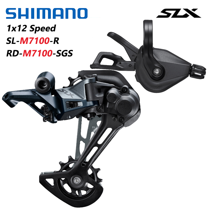 Deragliatore Posteriore Shimano SLX RD-M7120 SGS 12 Velocità Per Mountain Bike