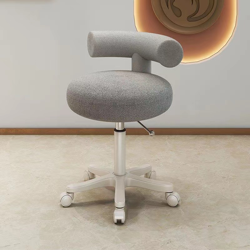Beauty Stool Computer Chair Manicure Table Chair Lift Backrest Rotating Manicurist Chair Manicure Stool Universal Wheel Chair Shopee Philippines