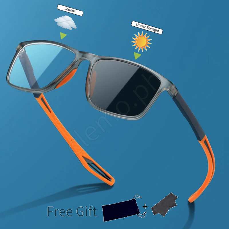 Myopia Glasses Graded Photochromic Anti Radtion TR900 Sports Glasses For Women Shopee Philippines