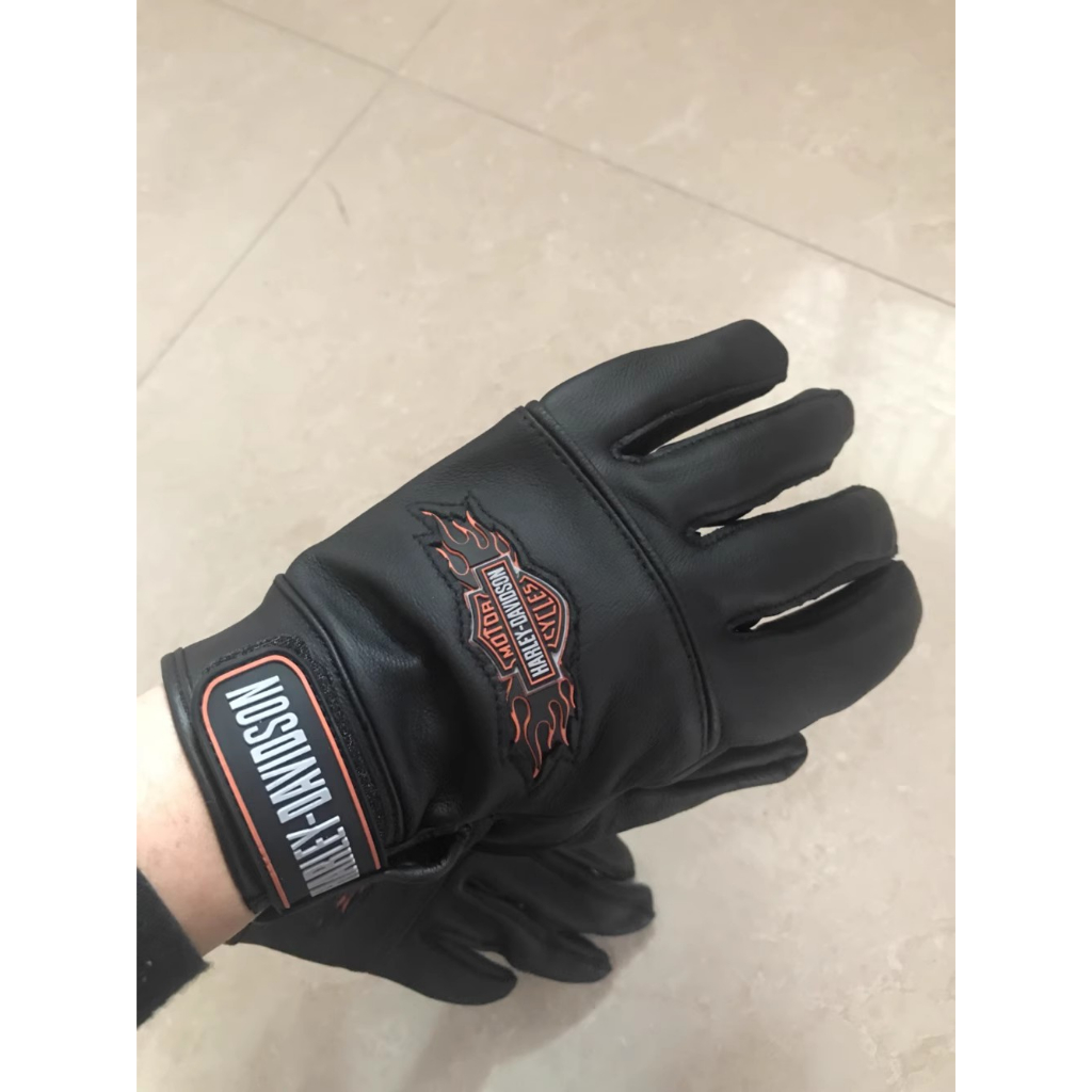 Harley davidson fingerless riding gloves clearance