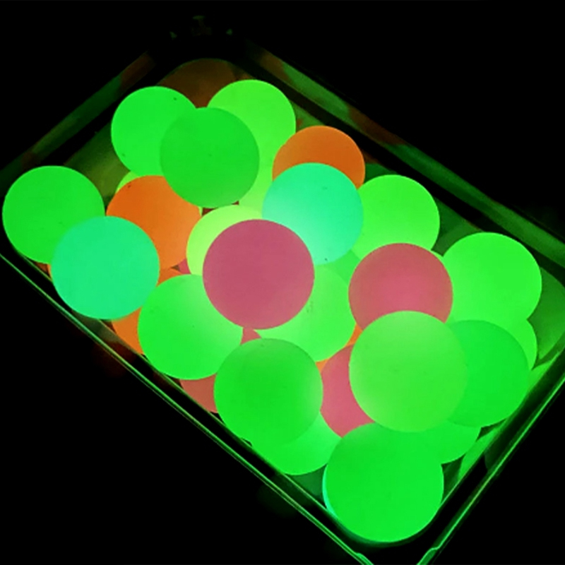 【Ship From Bulacan】30mm Small Bouncy Balls Glow in the Dark Bouncing ...