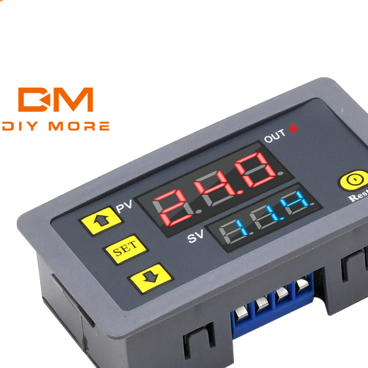 DIYMORE T3231 Dc12v And Ac 110v 220v Cycle Timer Delay Relay