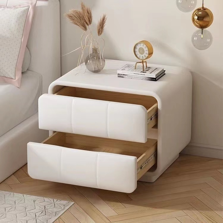 Simple Bedside Table Simple Modern Light Luxury Style Bedroom Locking