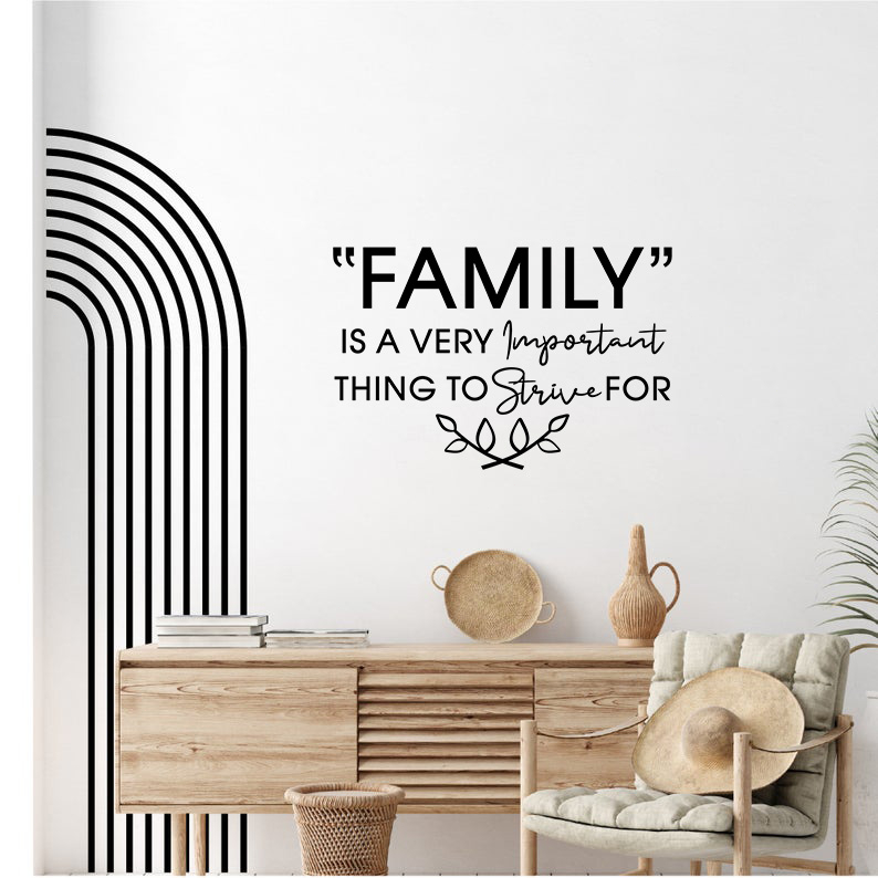 Family Text World Wall Sticker For Home Decals Sticker | Shopee Philippines