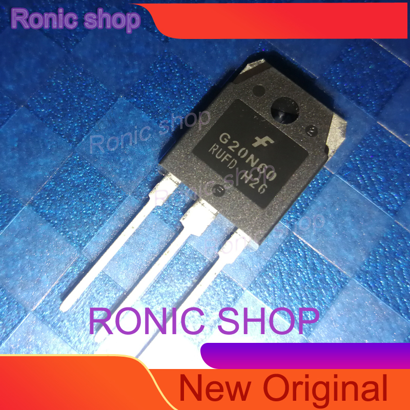 2pcs G20N60RUFD TO3P TO3P IGBT transistor brand New and original high