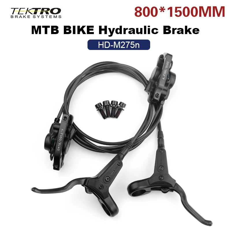 install hydraulic brakes internal routing