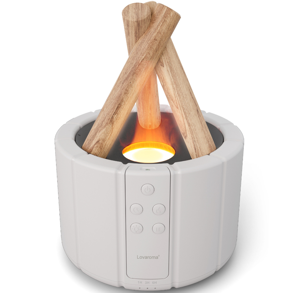 Campfire Aroma Diffuser Bonfire Air Humidifier Ultrasonic Cool Mist ...