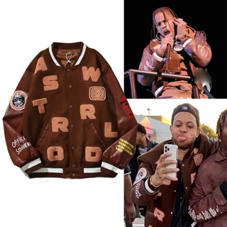 Cactus Jack by Travis Scott, Jackets & Coats, Travis Scott Cactus Jack  Fragment Letterman Jacket