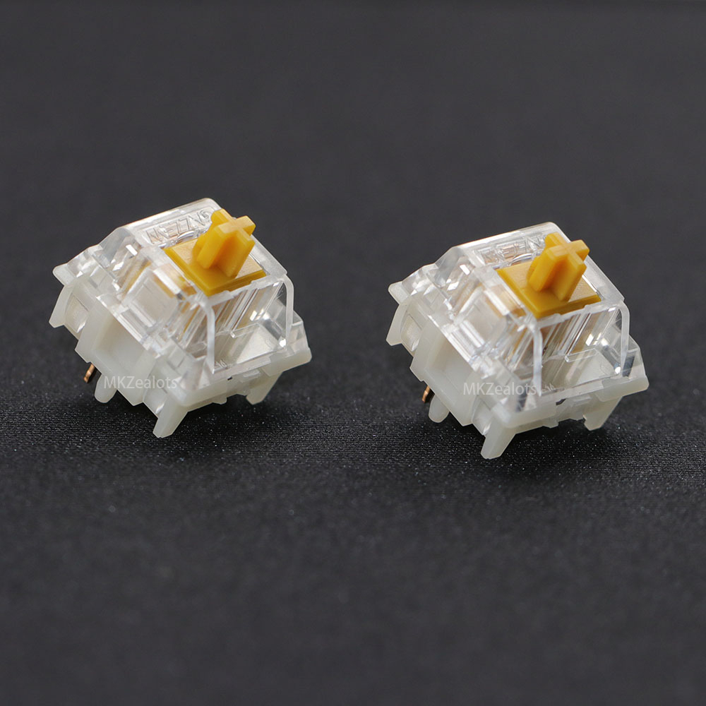 Gazzew Boba U4T RGB version clear top Thocky switch tactile Mechanical