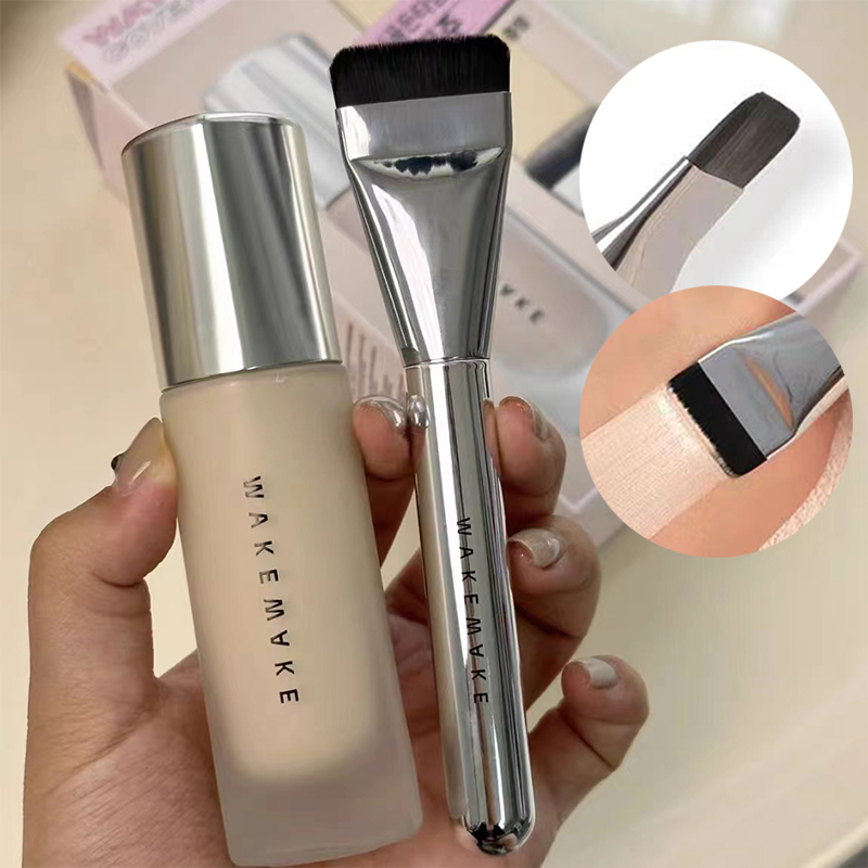 Professional Wakemake Foundation Makeup Brush Ultrathin Natural Skin Concealer Brush Facial