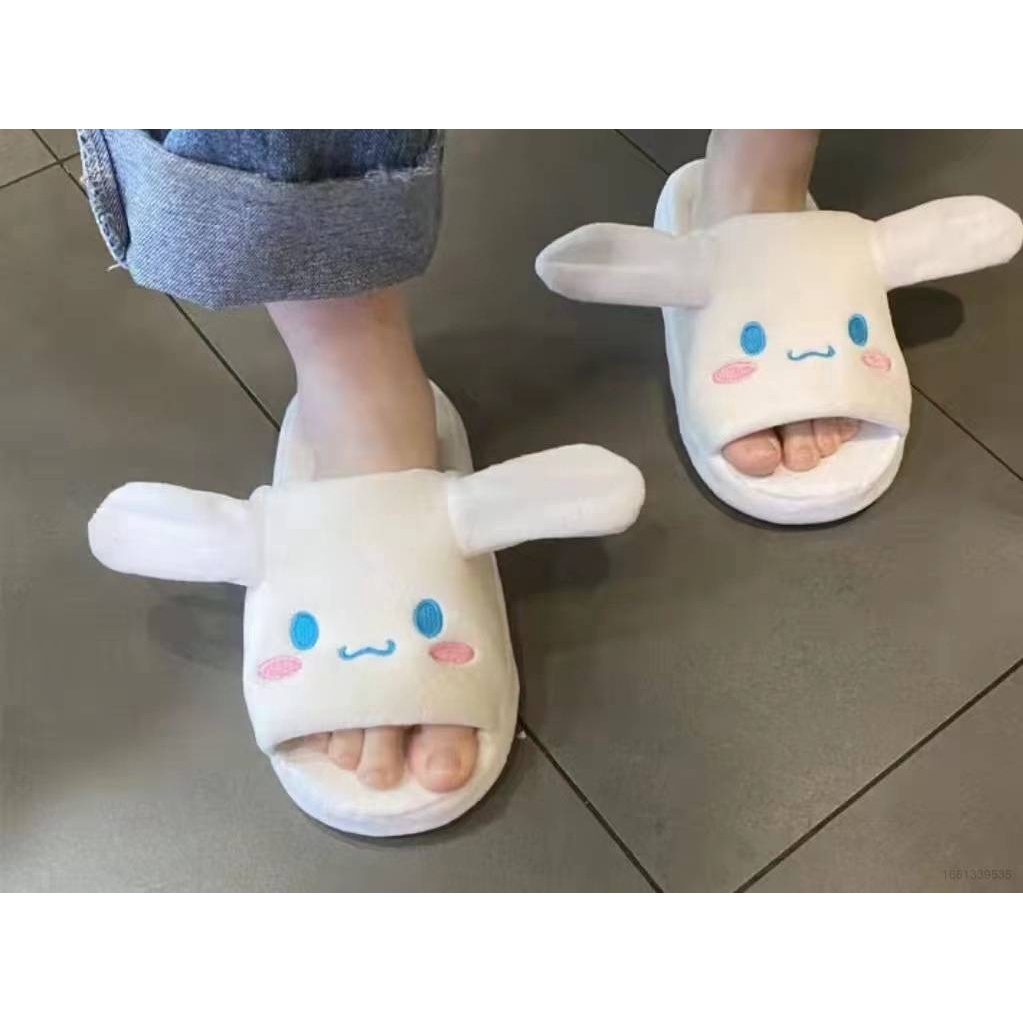 Rabbit Ear Slipper Cotton Slipper Hero Character Cinnamoroll Cute ...