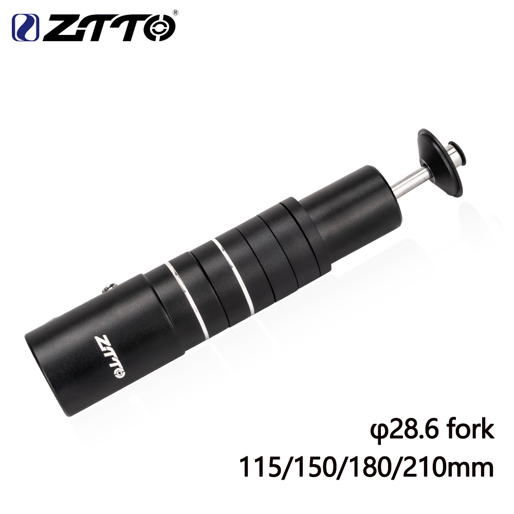 ZTTO Bicycle Fork Stem Height Extender Aluminum Alloy MTB Road Bike ...