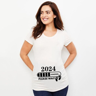 Baby Loading 2024 Maternity Shirt