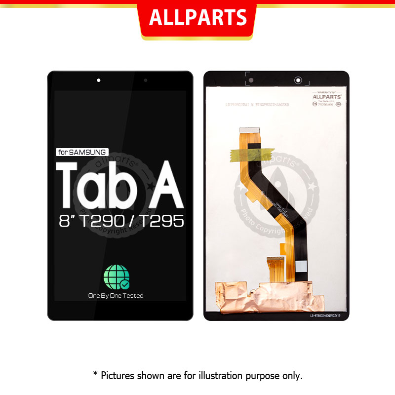 Allparts Display For Galaxy Tab A 8.0 2019 T290 T295 Lcd Touch Screen