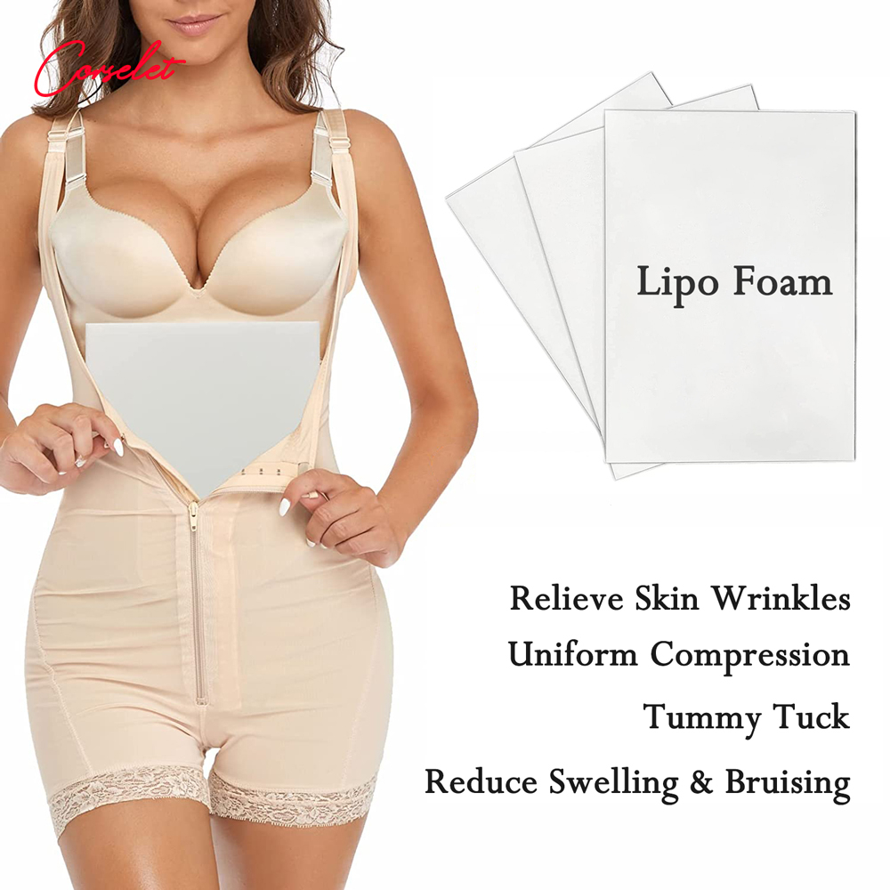 Women's High Double Compression Garment Tummy Control Adjustable Skims Bbl  Post Op Surgery Supplie Fajas Colombianas Bodyshaper
