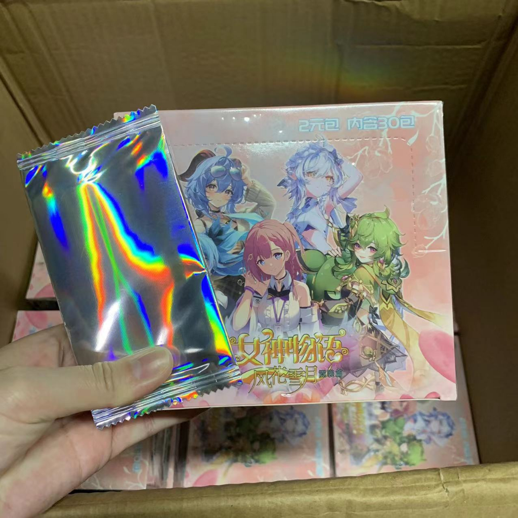 Goddess Story NS 2M10 Booster Box Collection Card With PR | Shopee ...
