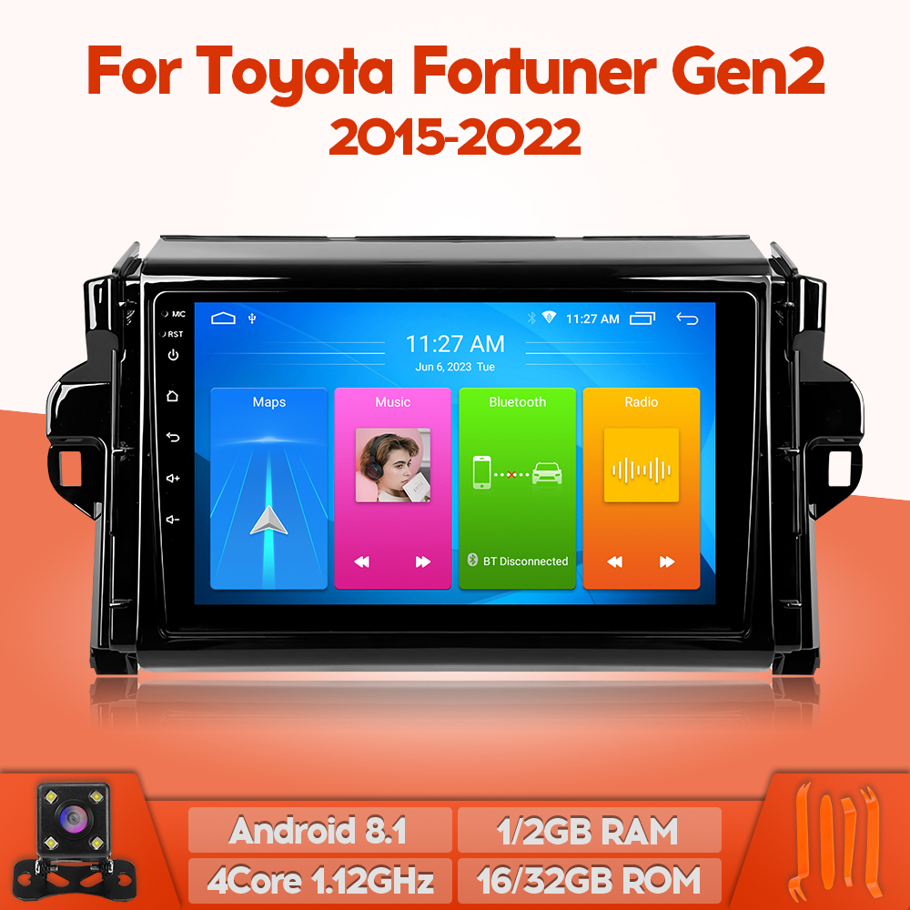 WeBetter TopNavi 9inch 4Core IPS Full Touch Android Car Raido Player ...