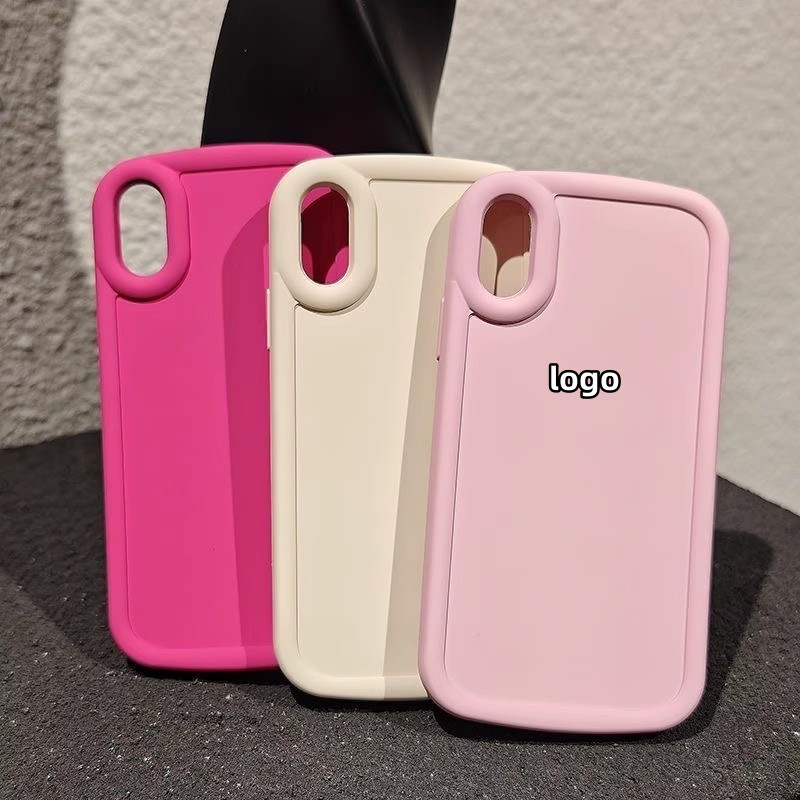 Exquisite dopamine silicone case for iPhone x case xs max xr anti