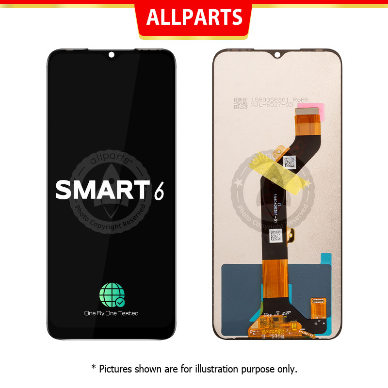 Allparts Display For Infinix Smart 6 / X6511 / X6511b Lcd Touch Screen ...