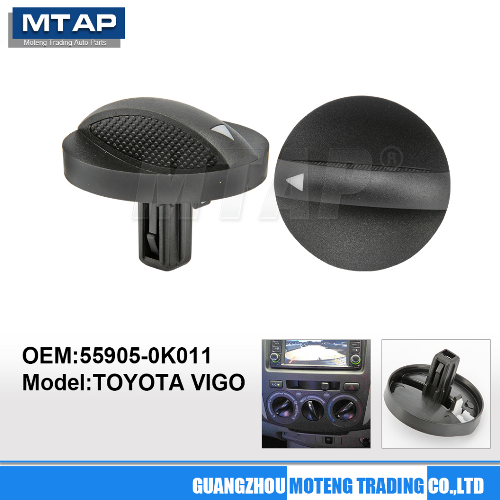 Air Cond Switch Knob For Hilux Vigo 20052011 Knob Heater control Panel Button For Toyota