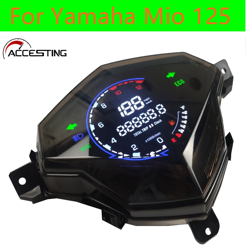 New digital speedometer odometer LED meter for Yamaha Mio125 MIO i125 Mio110 Mio M3 Shopee
