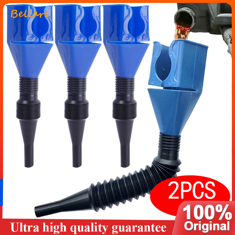 Refueling Funnel / Oil Drain Funnel with Folding Retractable Hose Oil
