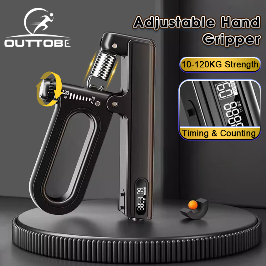 Hand Grip Trainer Gripper Strengthener Gym Ejercitador De Fuerza De
