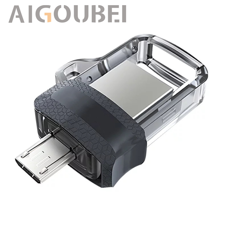 [Spot] Micro U Disk OTG USB 3.0 32GB OTG Dual Flash Disk Black Gold ...
