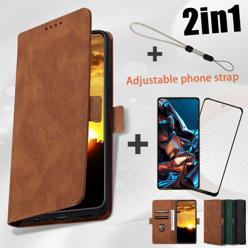 Luxury Leather Flip Case 2 IN 1 For Realme C55/C55 NFC Narzo N55 ...