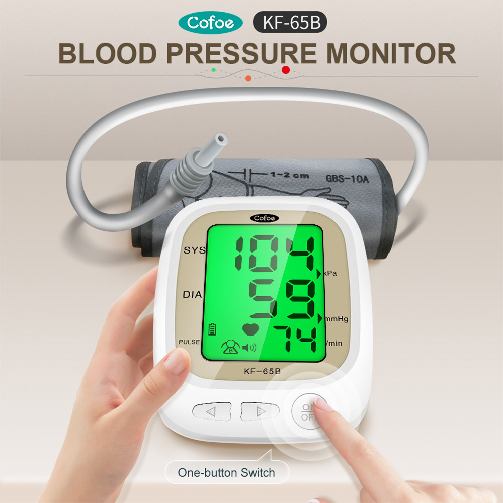 Cofoe Blood Pressure Monitor Digital USB BP+Blood Sugar Monitoring Kit ...