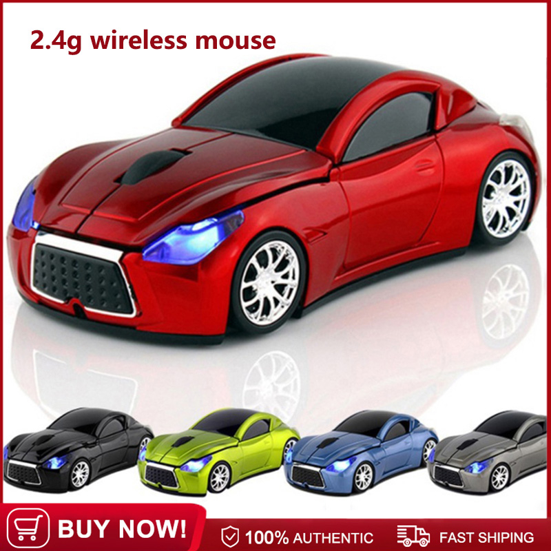 Wireless Mouse Sports Car Model DPI 1600 Optical Gaming Mouse 2.4Ghz ...