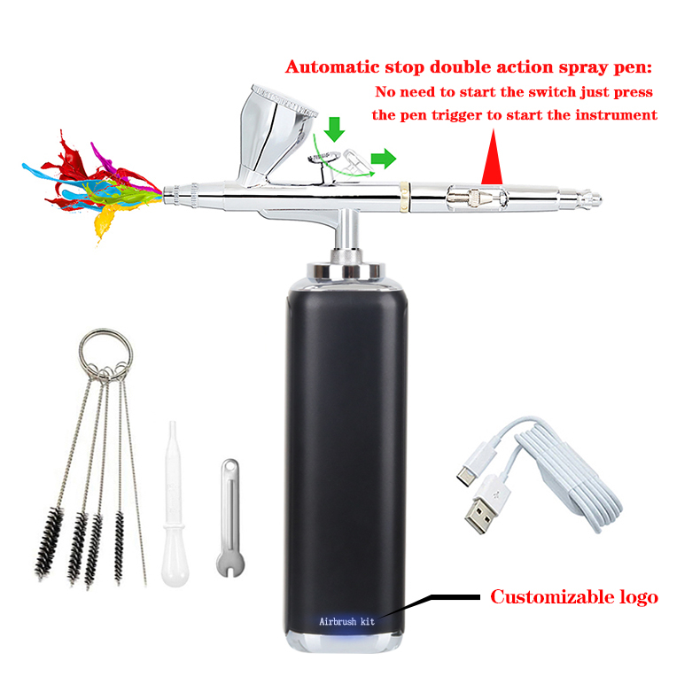 Oxygen injection meter quick shipping 0.3mm nozzle automatic spray gun ...