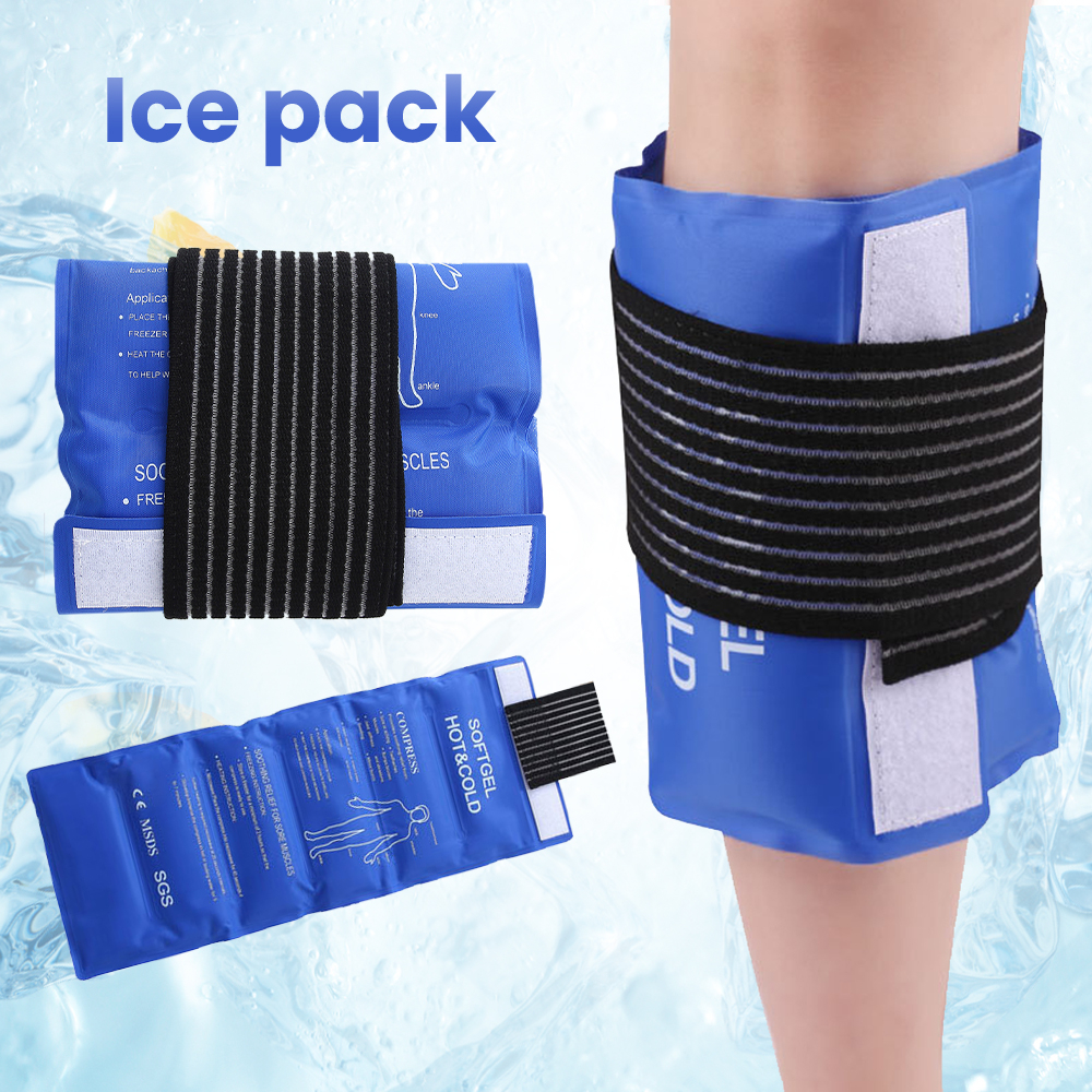 Hot Sale Gel Pack Wearable Ice Pack Cold Hot Compress Reusable for Injury Muscle Strain Sprain