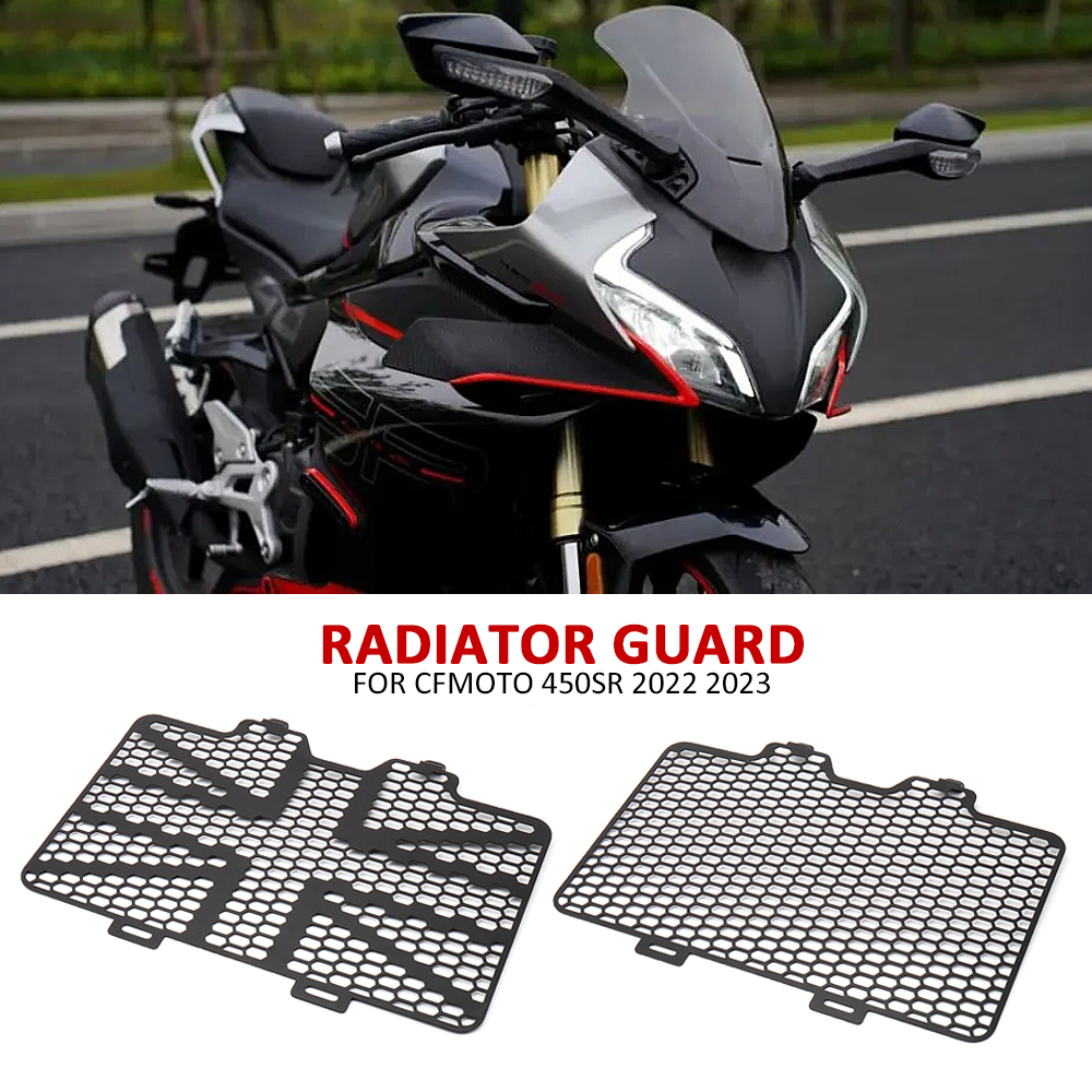 New For CFMOTO 450 SR 450SR 450sr 2022 2023 Motorcycle Radiator Guard ...